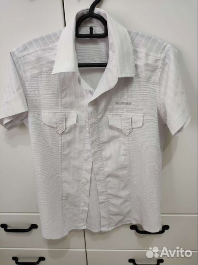 Рубашка белая 146