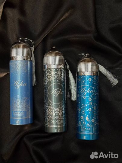 Azka дезодорант для мужчин и женщин