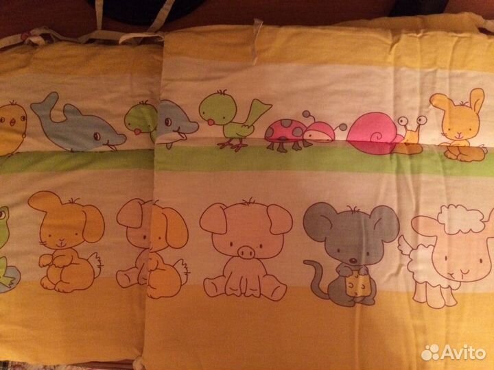 Бортики в кроватку