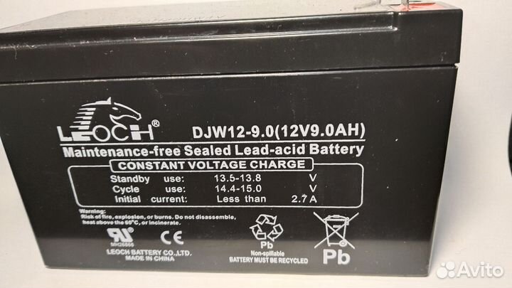 Аккумулятор для ибп 12в 9ач