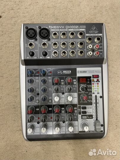 Микшерный пульт behringer xenyx 1002usb