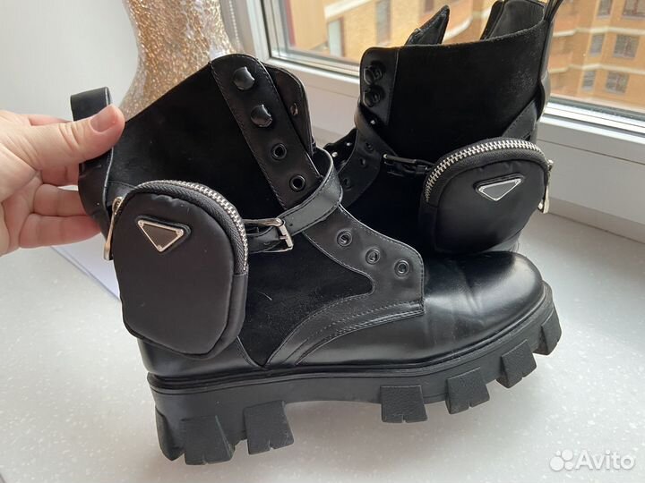 Ботинки женские зимние 40 размер кожа натуральная