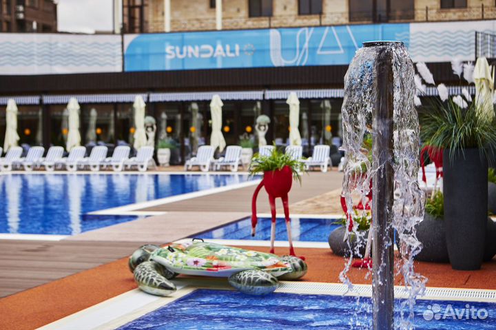 Хаммам, сауна, большой бассейн