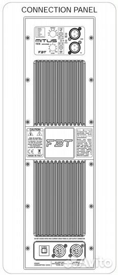Активная акустическая система FBT mitus 112A