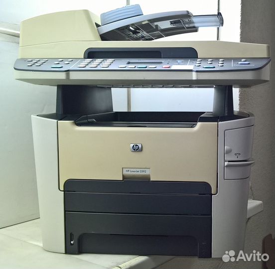 Мфу А4 ч/б лазерное HP LaserJet 3392 duplex/lan