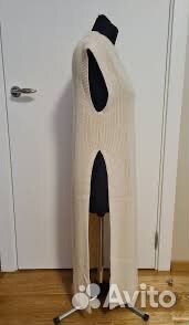 Жилетка длинная женская H&M