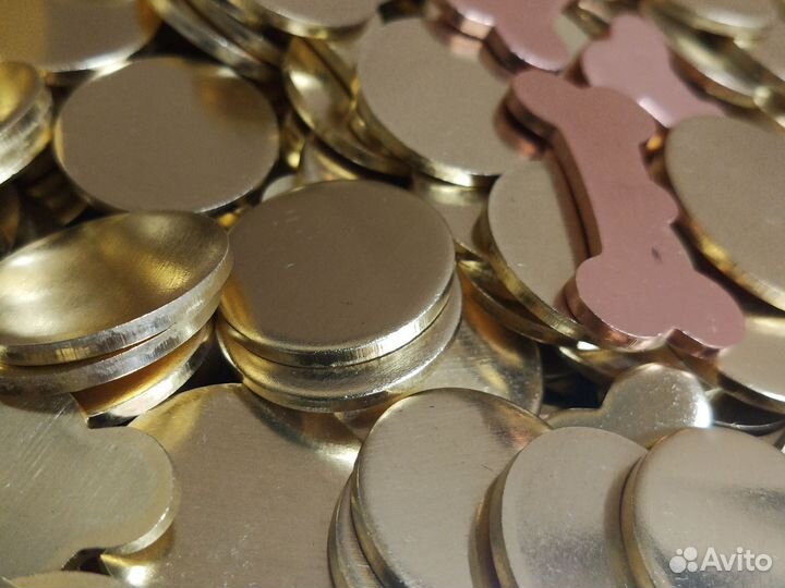 Заготовки под гравировку и чеканку сув. монет