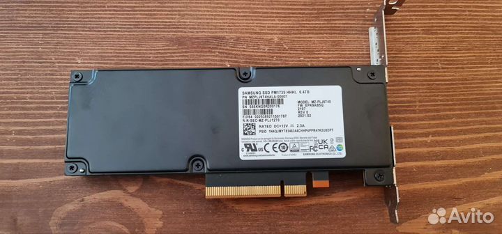 SSD pci-e Samsung pm1735 6.4 Tb