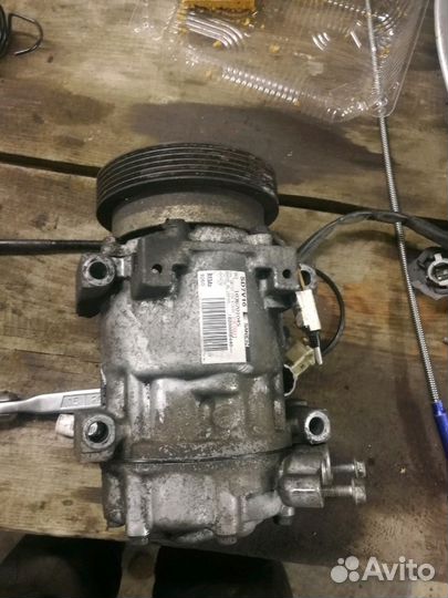 Рено Логан симбол сандеро компрессор кондиционера