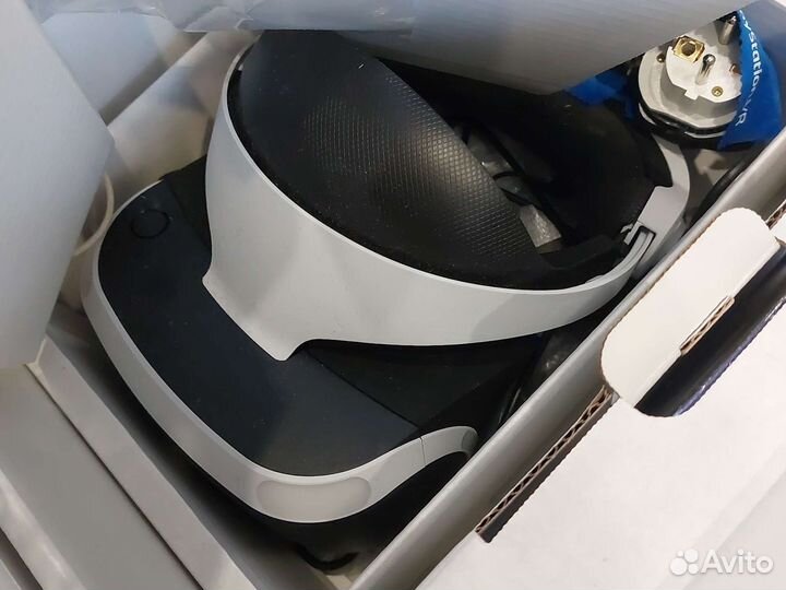 Шлем sony ps4 vr (вторая ревизия) + 3 игры