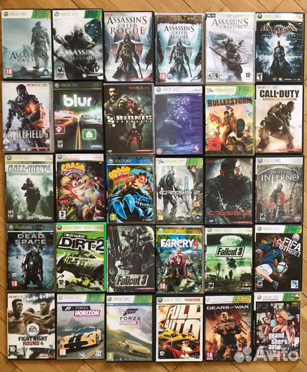 Игры на xbox 360 LT 3.0