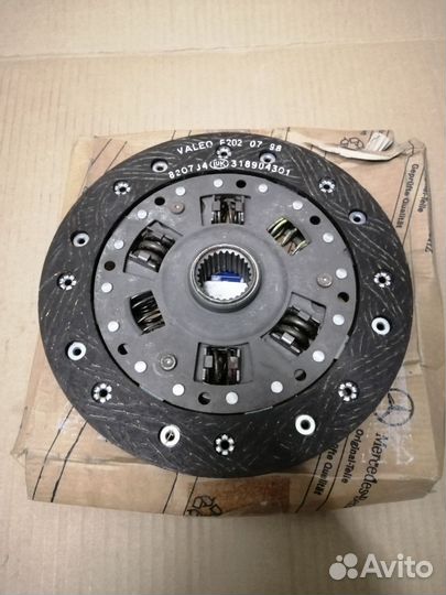 Диск сцепления MB W201 2,0D