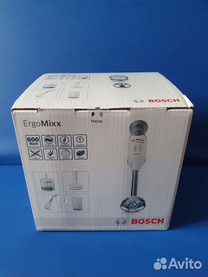 Новый погружной блендер bosch ergomixx подетально