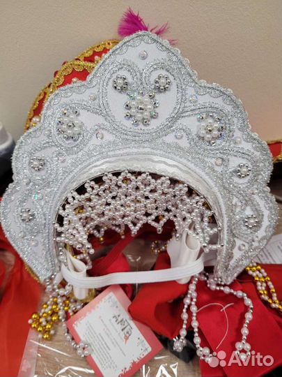 Кокошник русский национальный детский в аренду