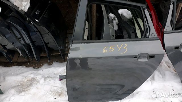 Задняя левая и правая дверь Опель Астра J хэтчбэк