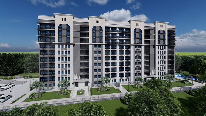 1-к. квартира, 41,8 м², 4/10 эт.