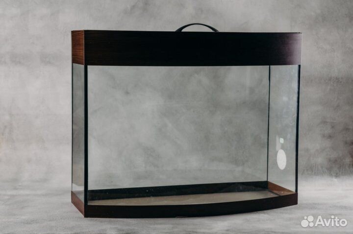 Аквариум 50 литров полукруглый