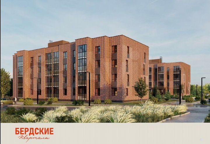 2-к. квартира, 55,3 м², 2/4 эт.