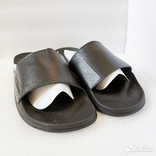 Рр 42 мужские шлепанцы Кожаные