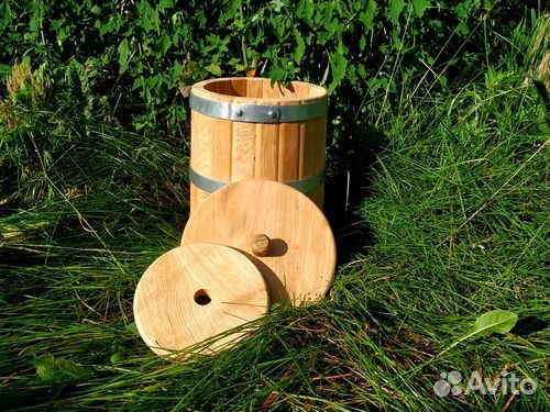 Кадка дубовая 100 л