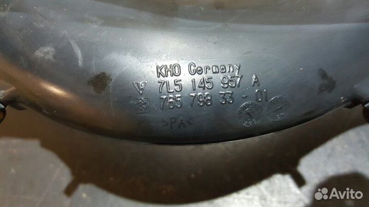 Патрубок интеркулера Porsche Cayenne 957 turbo 08