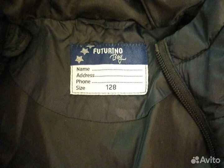 Куртка мальчику размер 128 в хорошем состоянии