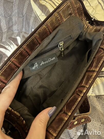 Сумка кожаная