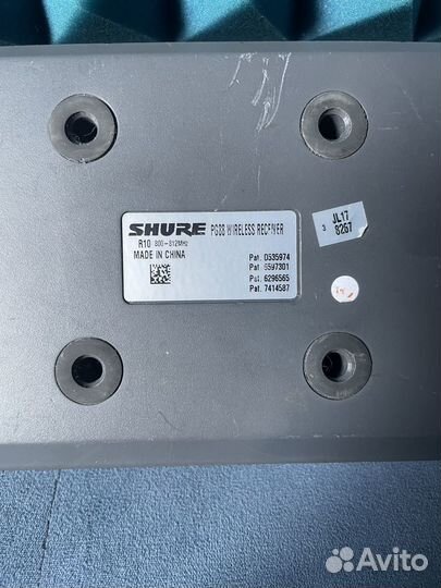 Радиосистема shure PG88 R10