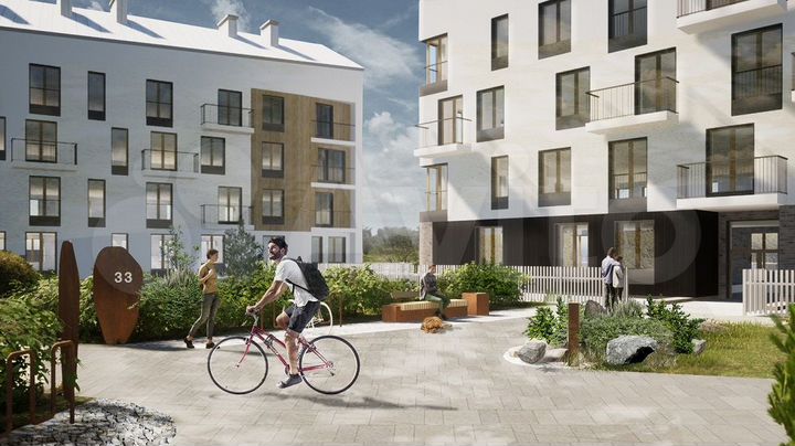 1-к. квартира, 41,7 м², 3/4 эт.