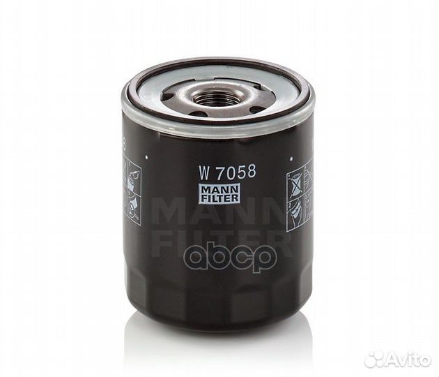 Фильтр масляный W7058 mann-filter