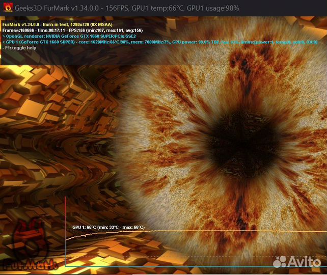 MSI GTX 1660 Super Ventus OC + Гарантия