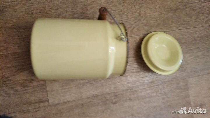 Бидон, эмалированный СССР