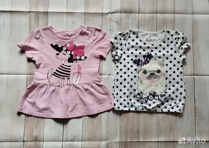 Детские вещи на девочку пакетом 86 92