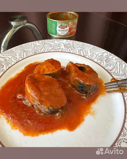 Скумбрия в томате