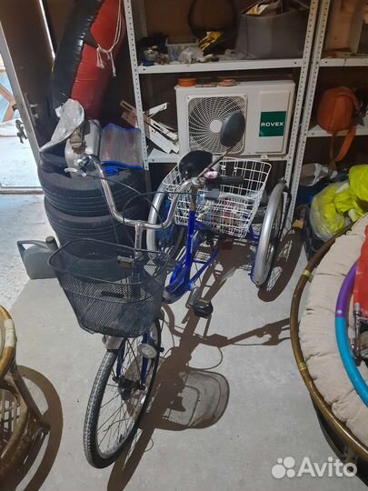 Трехколесный велосипед для взрослых