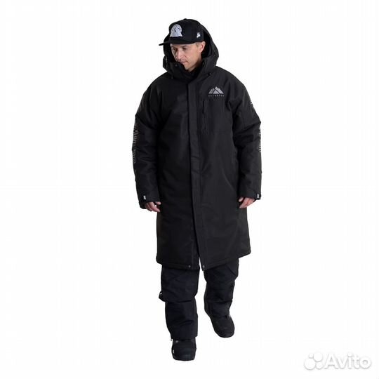 Пальто Jethwear PIT coat с утеплителем Black/Grey