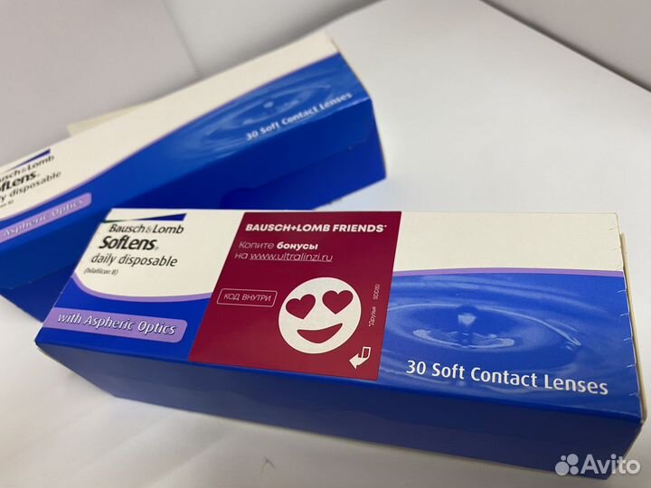 Линзы контактные