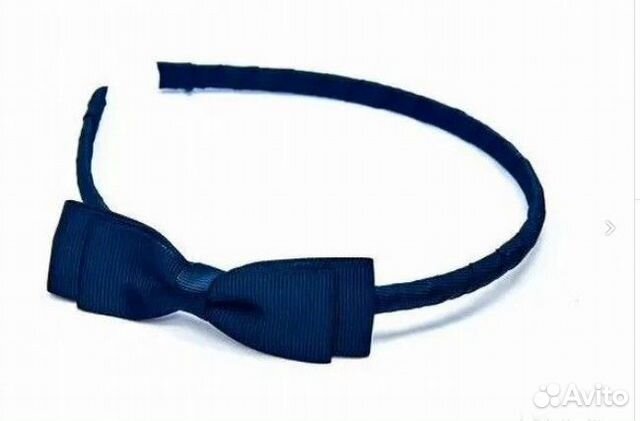 Ободок детский Бант т/синий и чёрный Bradex AS1088