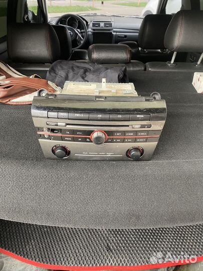 Магнитола на mazda 3 bk