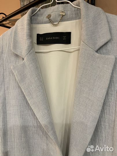 Пальто льняное zara