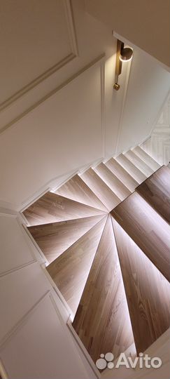 Лестницы из дерева