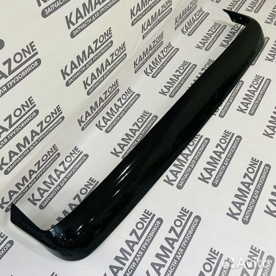 Козырек на Камаз узкий черный