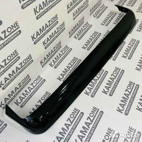 Козырек на Камаз узкий черный