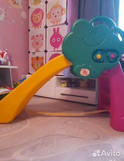 Детская горка пластиковая