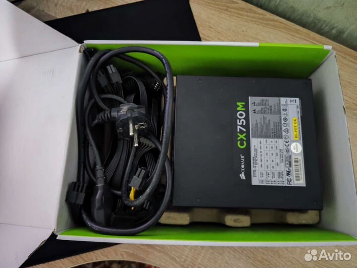 Блок питания corsair cx750m