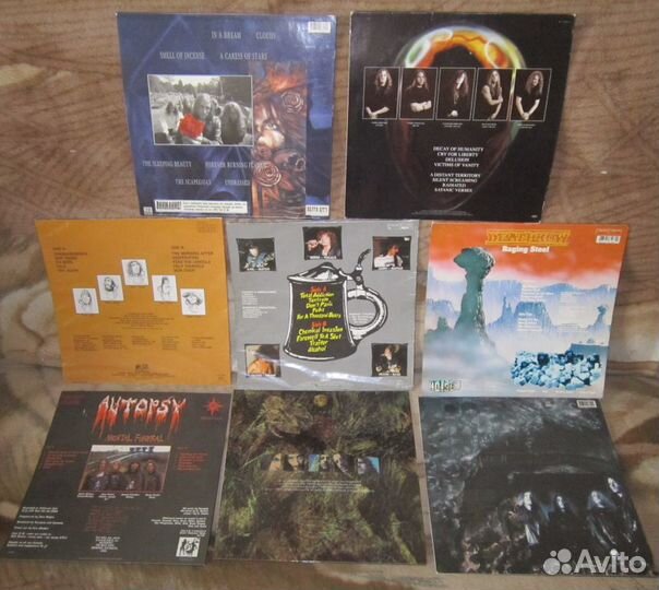 Vinyl LP Thrash Speed Doom Death