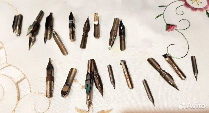Перья никелированные для ручек СССР