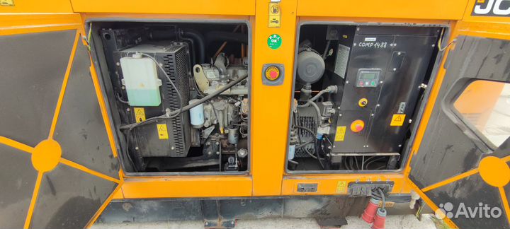 JCB G90QS (64 кВт, 6635 м/ч) Дизельный генератор
