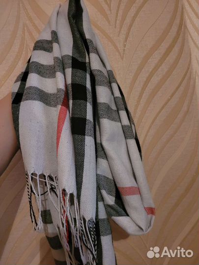 Палантин кашемир тёплый и лёгкий