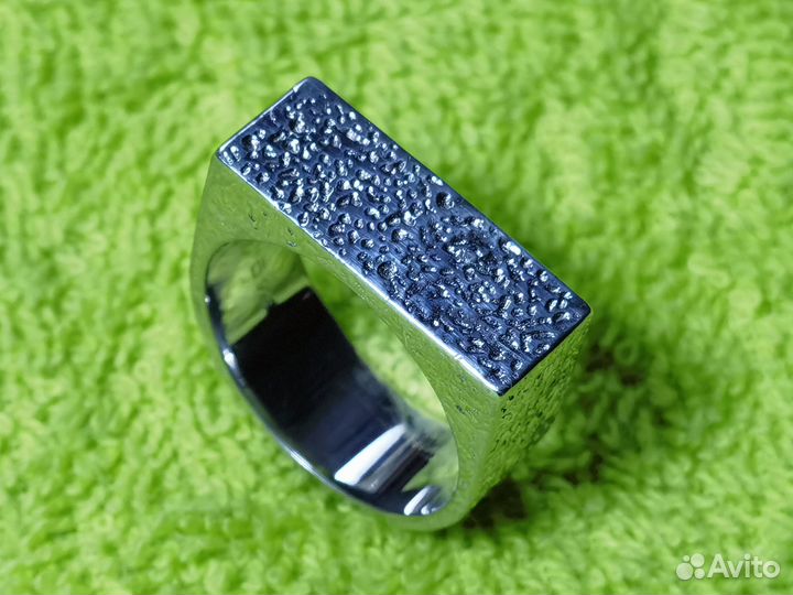 Мужская серебряная печатка